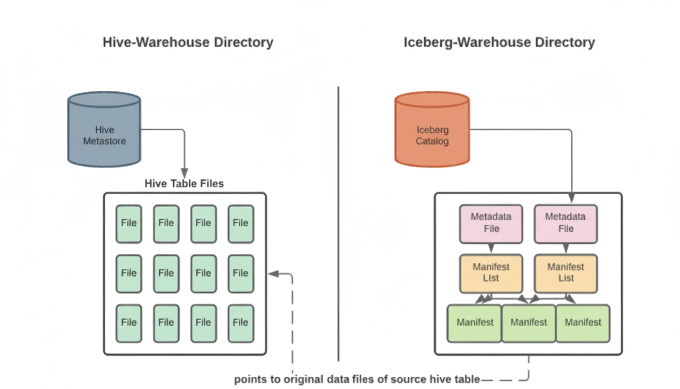 Catalogs vs Hive Metastore Differences
