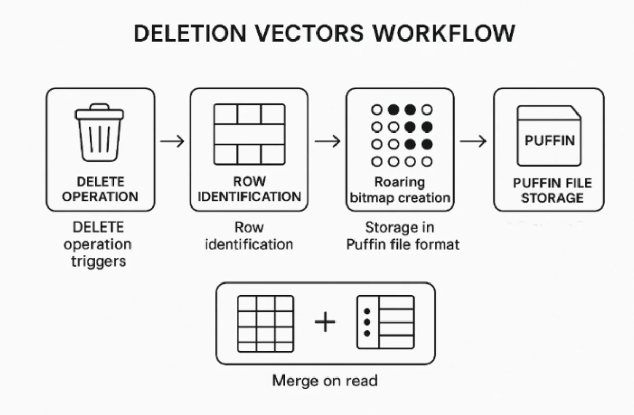 Deletion Vectors Workflow