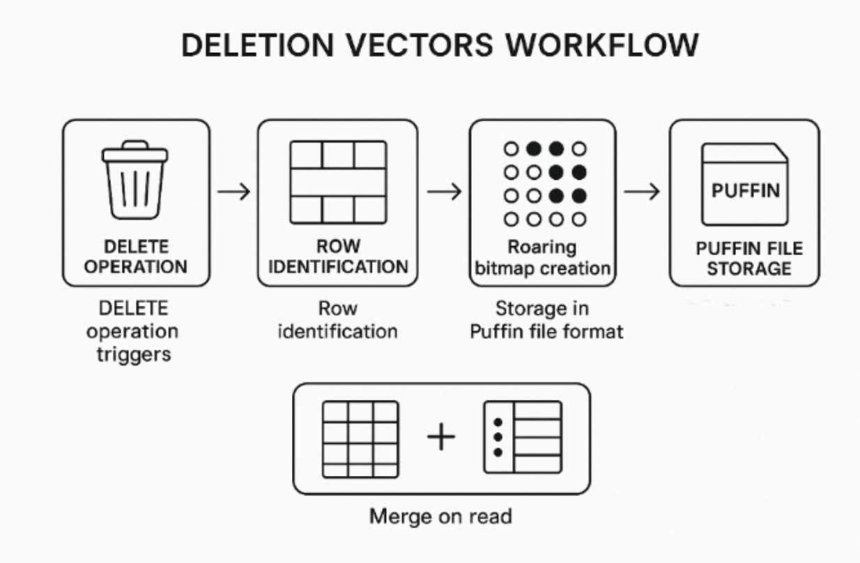 Deletion Vectors Workflow