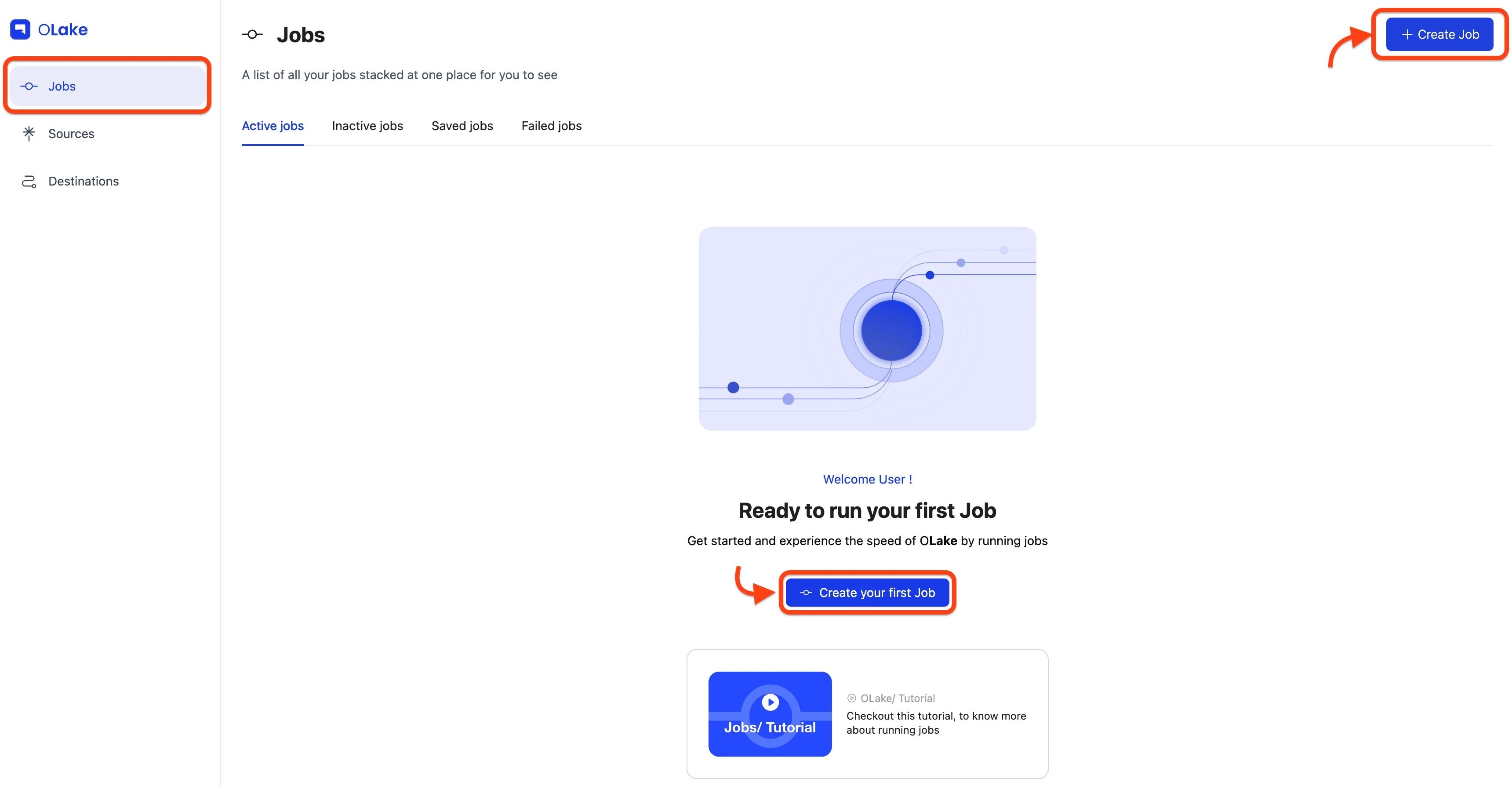 Job page