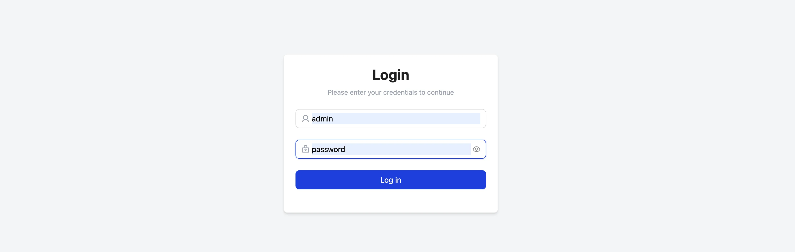 OLake UI Login