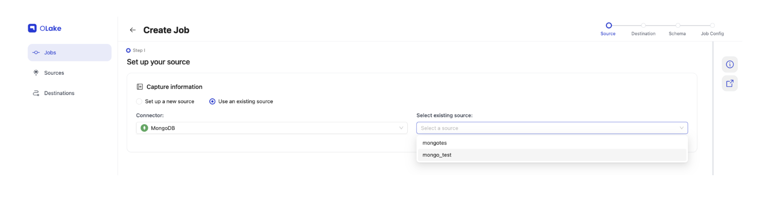 Job Configuration - Step 5.1