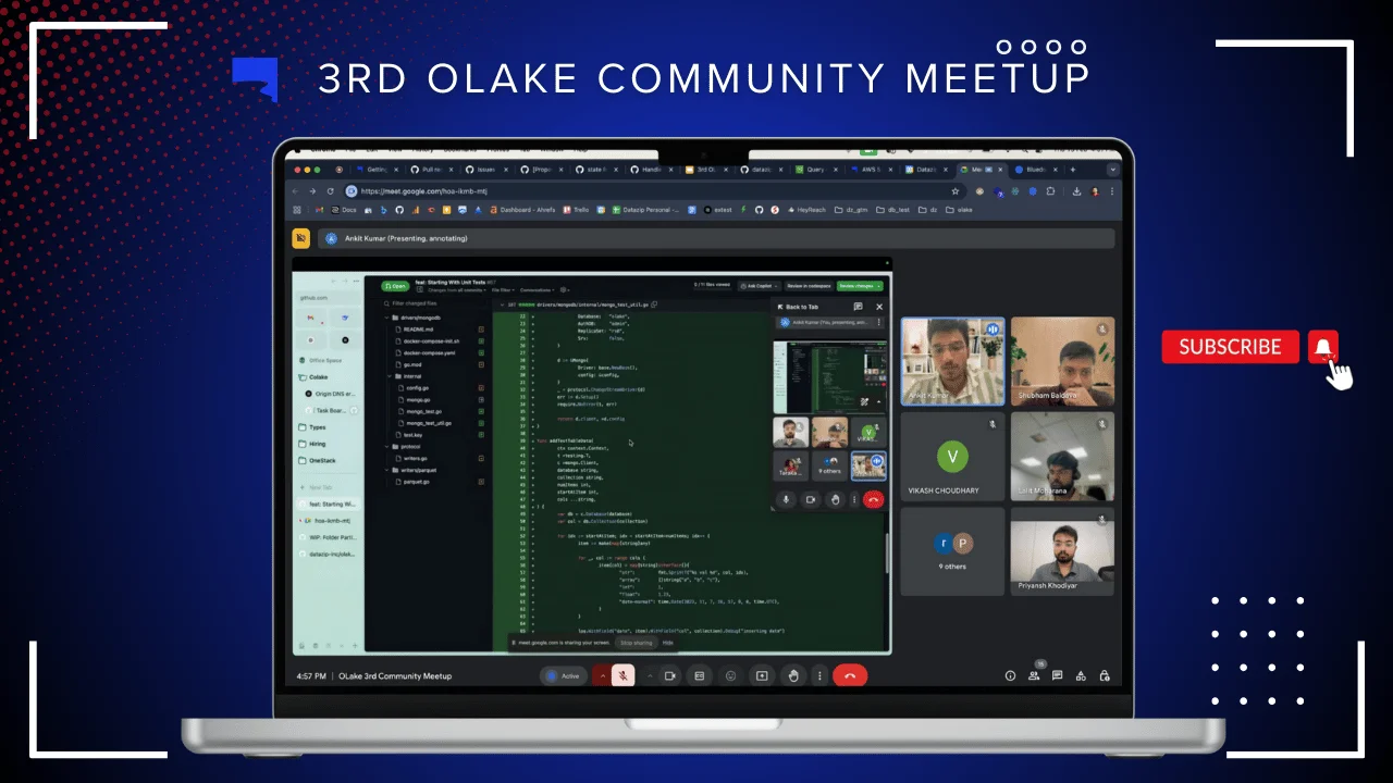 OLake 3rd Community Meetup