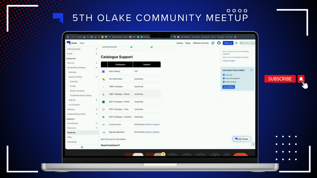OLake 5th Community Meetup