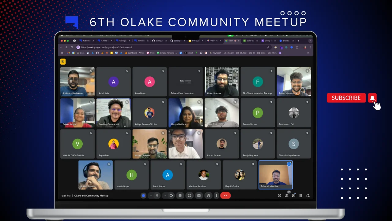 OLake 6th Community Meetup
