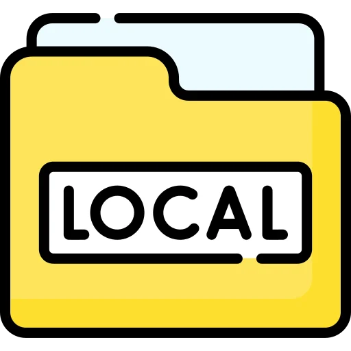 Local filesystem icon